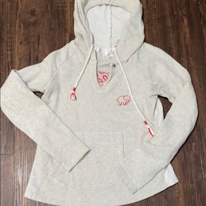 Ivory Ella Beaded Sweatshirt